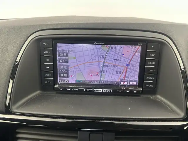 マツダ ＣＸ－５ XD Lパッケージ 愛知県 2014(平26)年 10.5万km ジェットブラックマイカ Ploneerナビ　/（フルセグ／ＢＴ／ＣＤ／ＤＶＤ）　/ＢＯＳＥプレミアムサウンドシステム　/クルーズコントロール　/バックモニター　/運転席パワーシート　/前席シートヒーター　/オートライト　/電動格納ミラー　/ETC　/純正AW