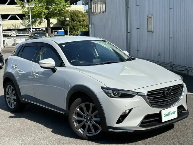 マツダ ＣＸ－３ XD エクスクルーシブモッズ 静岡県 2019(令1)年 5.4万km セラミックM ユーザー買取車両/ワンオーナー/純正ナビ/　【CD/DVD/BT/地デジTV】/純正18インチAW/BOSEプレミアムサウンドシステム/パドルシフト/360°ビューモニター/マツダレーダークルーズコントロール/アクティブドライビングディスプレイ/衝突被害軽減システム/車線逸脱警報システム/パーキングセンサー/i-stop/新車時保証書/取扱説明書/スペアキー×1