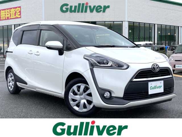 トヨタ シエンタ G クエロ 鳥取県 2018(平30)年 4.7万km ホワイトパールクリスタルシャイン 純正ナビ/フルセグ/CD/DVD/BT/バックカメラ・ETC/トヨタセーフティセンス/レーンキープアシスト/両側パワースライドドア/ハーフレザーシート/LEDヘットライト/オートハイビーム/プッシュエンジンスタート/アイドリングストップ/純正フロアマット/ドアバイザー