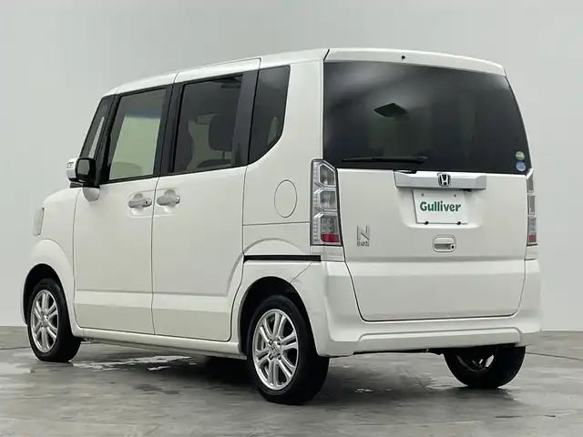 ホンダ Ｎ ＢＯＸ G Lパッケージ 群馬県 2016(平28)年 8.4万km プレミアムホワイトパールⅡ 純正ナビ　バックカメラ　片側パワースライドドア　アイドリングストップ　オートエアコン　ステアリングスイッチ　ビルトインＥＴＣ　プッシュスタート　スマートキー　純正フロアマット　純正アルミホイール