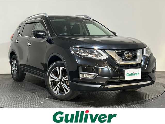 日産 エクストレイル 20Xi 愛媛県 2020(令2)年 3.4万km ダイヤモンドブラック ・９型ナビ/（フルセグＴＶ・ＢＴ・ＣＤ・ＤＶＤ・ＳＤ・ＦＭ・ＡＭ・ＵＳＢ）/・全方位カメラ　/・前後ドラレコ　/・ＥＴＣ　/・全席シートヒーター　/・プロパイロット　/・衝突軽減ブレーキ　/・レーダークルーズコントロール/・パワーバックドア/・スマートキー