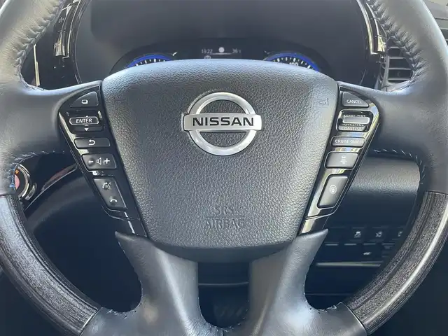 日産 エルグランド オーテック 兵庫県 2021(令3)年 1.9万km ダークブルー 外部検査実施済み//専用ダーククロムフロントグリル//専用フロントプロテクター//専用シグネチャーLED//専用大型リヤスポイラー//専用サイドシルプロテクター//専用バンパーフィニッシャー//専用レザーシート//前席電動/ヒーター/運転席メモリ付//純正10インチメモリーナビ（MM521D-L）//地デジ/DVD/BT//ナビ連動ドライブレーダー//アラウンドビューモニター//純正フリップダウンモニター//両側パワースライドドア//パワーバックドア//ビルトインETC//USBポート//純正18インチAW//前後ソナー//インテリジェントクルーズコントロール//LDW（車線逸脱警報）//インテリジェントLI（車線逸脱防止支援アシスト）//BSW（後側方車両検知警報）//インテリジェントBSI（後側方衝突防止支援システム）//インテリジェントエマージェンシーブレーキ//インテリジェントFCW（前方衝突予測警報）//踏み間違い衝突防止アシスト//RCTA（後退時車両検知警報）//標識検知機能
