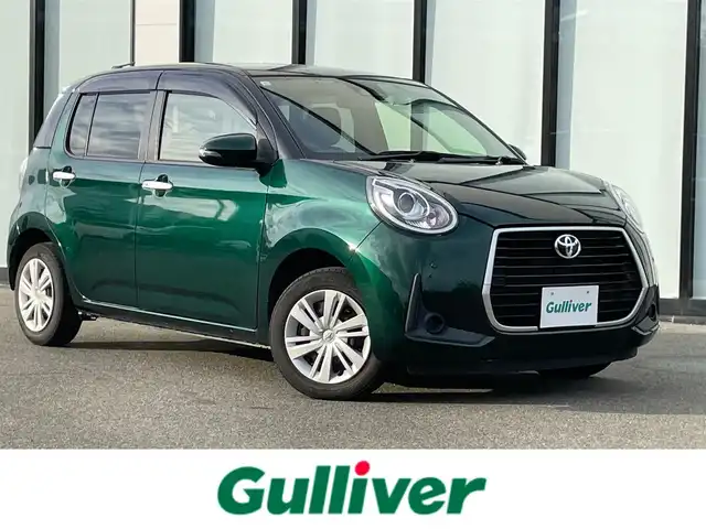 トヨタ パッソ モーダ 大阪府 2021(令3)年 2.9万km ブラックマイカメタリック/ダークエメラルドマイカ 2トーン 純正ナビ /   フルセグTV/CD/DVD/Bluetooth/バックモニター /スマートアシスト /アイドリングストップ /ステアリングスイッチ /オートマチックハイビーム/前後ドライブレコーダー /プッシュスタート /スマートキー /ビルトインＥＴＣ /LEDライト　