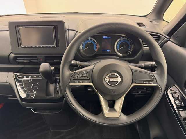 日産 ルークス ハイウェイスター X 兵庫県 2024(令6)年 0.3万km ホワイトパール エマージェンシーブレーキ/社外メモリーナビ＆ワンセグTV/（CD＆SD＆BT）/アラウンドビューモニター/ETC/オートライト/LEDライト/LEDフォグ/純正14inアルミホイール/片側パワースライドドア/ヘッドライトレベライザー/アイドリングストップ/コーナーセンサー/サーキュレーター/スマートキー/プッシュスタート/W＆サイドカーテンエアバック