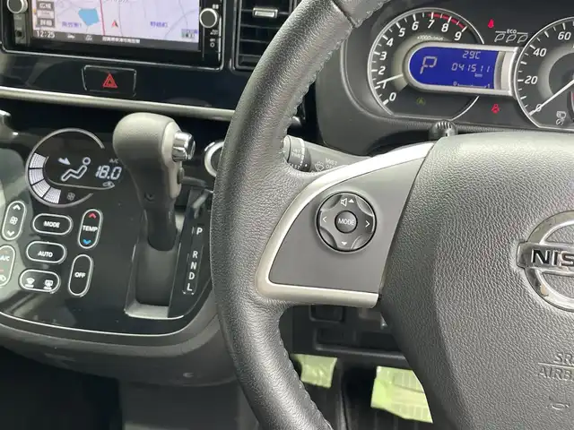 日産 デイズ ルークス ハイウェイスター Gターボ 滋賀県 2018(平30)年 4.2万km スパークリングレッドM 純正7インチナビ/【Bluetooth/CD/DVD/フルセグTV】/全方位カメラ/衝突軽減ブレーキ/クリアランスソナー/クルーズコントロール/両側パワースライドドア/LEDヘッドライト/オートライト/オートマチックハイビーム/ETC/前方ドライブレコーダー/純正15インチAW/プッシュスタート/スマートキー/ステアリングリモコン