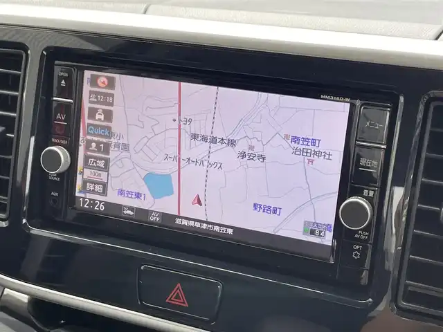 日産 デイズ ルークス ハイウェイスター Gターボ 滋賀県 2018(平30)年 4.2万km スパークリングレッドM 純正7インチナビ/【Bluetooth/CD/DVD/フルセグTV】/全方位カメラ/衝突軽減ブレーキ/クリアランスソナー/クルーズコントロール/両側パワースライドドア/LEDヘッドライト/オートライト/オートマチックハイビーム/ETC/前方ドライブレコーダー/純正15インチAW/プッシュスタート/スマートキー/ステアリングリモコン
