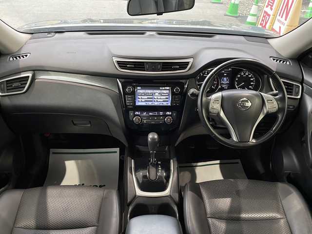 日産 エクストレイル 20X エマージェンシーブレーキ 神奈川県 2016(平28)年 4.7万km ダイヤモンドブラック 純正ナビ(CD/DVD/SD/AUX/USB/BT/ワンセグTV)/全方位カメラ/クルーズコントロール/横滑り防止装置/アイドリングストップ/カプロンシート/D/N席シートヒーター/ビルトインETC/ミラーヒーター/TVキャンセラー/オートライト/純正フロアマット/純正ドアバイザー/ステアリングスイッチ/ISOFIX/スペアキー×1/保証書/取扱説明書