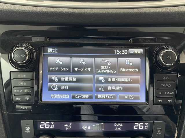 日産 エクストレイル 20X エマージェンシーブレーキ 神奈川県 2016(平28)年 4.7万km ダイヤモンドブラック 純正ナビ(CD/DVD/SD/AUX/USB/BT/ワンセグTV)/全方位カメラ/クルーズコントロール/横滑り防止装置/アイドリングストップ/カプロンシート/D/N席シートヒーター/ビルトインETC/ミラーヒーター/TVキャンセラー/オートライト/純正フロアマット/純正ドアバイザー/ステアリングスイッチ/ISOFIX/スペアキー×1/保証書/取扱説明書