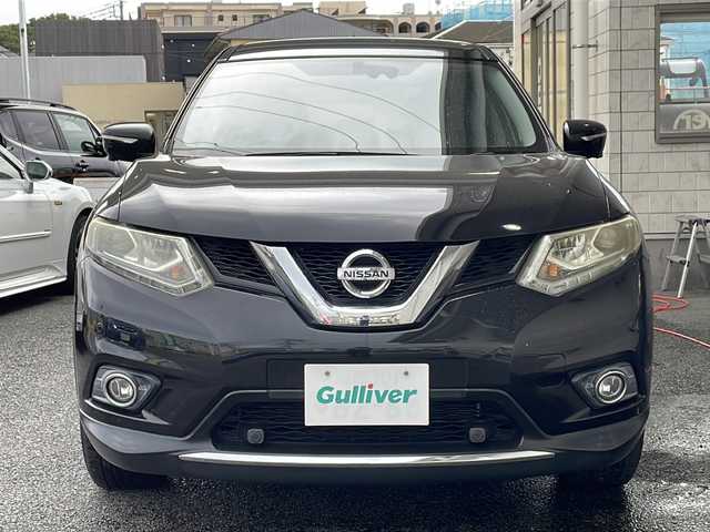 日産 エクストレイル 20X エマージェンシーブレーキ 神奈川県 2016(平28)年 4.7万km ダイヤモンドブラック 純正ナビ(CD/DVD/SD/AUX/USB/BT/ワンセグTV)/全方位カメラ/クルーズコントロール/横滑り防止装置/アイドリングストップ/カプロンシート/D/N席シートヒーター/ビルトインETC/ミラーヒーター/TVキャンセラー/オートライト/純正フロアマット/純正ドアバイザー/ステアリングスイッチ/ISOFIX/スペアキー×1/保証書/取扱説明書