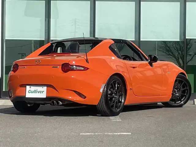マツダ ロードスター ＲＦ 30周年記念車 和歌山県 2019(令1)年 5.1万km オレンジ 30周年記念車（2389番）/RAYS17インチアルミ/オレンジキャリパ/レカロシート/オープンカー/純正7インチナビ/バックカメラ/BOSEスピーカー/フルセグTV/CD/DVD/衝突軽減ブレーキ/ブラインドスポットモニター/クルーズコントロール/オートライト/前後コーナーセンサー/シートヒーター/ハーフレザーシート/ドラレコ/ビルトインETC/パドルシフト/ステリモ