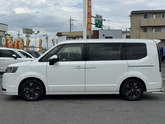 ホンダ ステップワゴン スパーダ eHEV 千葉県 2023(令5)年 3.1万km プラチナホワイトパール ワンオーナー車/ホンダセンシング/衝突軽減ブレーキ/誤発信抑制装置/レーダークルーズコントロール/レーンキープアシスト/ブラインドスポットモニター/純正11インチナビ/フルセグTV/Bluetooth/CarPlay/全方位モニター/両側電動スライドドア/ハーフレザーシート/D/N席シートヒーター/ドライブレコーダー/LEDライト/ETC/保証書・取説/スペアキー