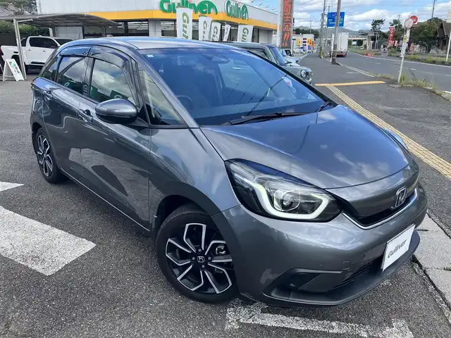 ホンダ フィット e:HEVホーム 広島県 2020(令2)年 4.6万km シャイニンググレーM ワンオーナー/純正ナビ・フルセグTV/ホンダセンシング/ハーフレザーシート/LEDオートライト/バックカメラ/ETC/スマートキー/前後ドライブレコーダー