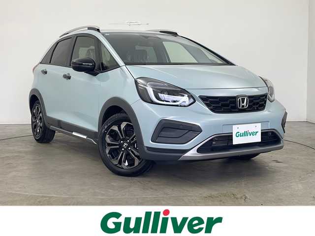 ホンダ フィット クロスター 秋田県 2025(令7)年 0.1千km フィヨルドミストパール ４WD/衝突被害軽減システム /横滑り装置 /純正AW /バックカメラ装着車両 /ステアリングリモコン装置着車両　/レーンキープアシスト /自動パーキングブレーキ　/ブレーキホールド　/オートエアコン　/USBポート　/クルーズコントロール/オートライト/フロントワイパーデアイサー /ライトレベライザー /電格ミラー/ウィンカーミラー /ルーフレール/コーナーセンサー