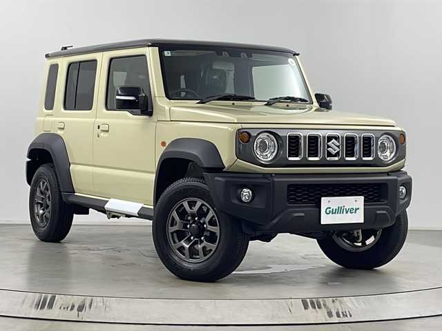 スズキ ジムニー ノマド FC 埼玉県 2025(令7)年 0.1千km ベージュⅡ 登録済未使用車/スズキセーフティサポート/追従機能付きクルーズコントロール/前席シートヒーター/LEDヘッドライト/フォグランプ/社外フロアマット/純正15インチAW/プッシュスタート/スマートキー/スペアキー1本