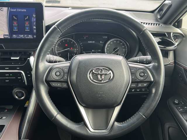 トヨタ ハリアー Z レザーパッケージ 三重県 2020(令2)年 1.9万km プレシャスブラックパール 純正ナビ /全周囲カメラ/BSM /デジタルインナーミラー /JBL /ビルトインETC2.0 /ワイヤレス充電器 /USB給電ポート/パワーバックドア /前席エアシート /前席パワーシート /ステアリングヒーター /革巻きステアリング/ステアリングスイッチ/レーダークルーズコントロール /レーンキープアシスト/衝突軽減ブレーキ/純正フロアマット/LEDヘッドライト/オートハイビーム/オートライト/電動格納ミラー/禁煙車