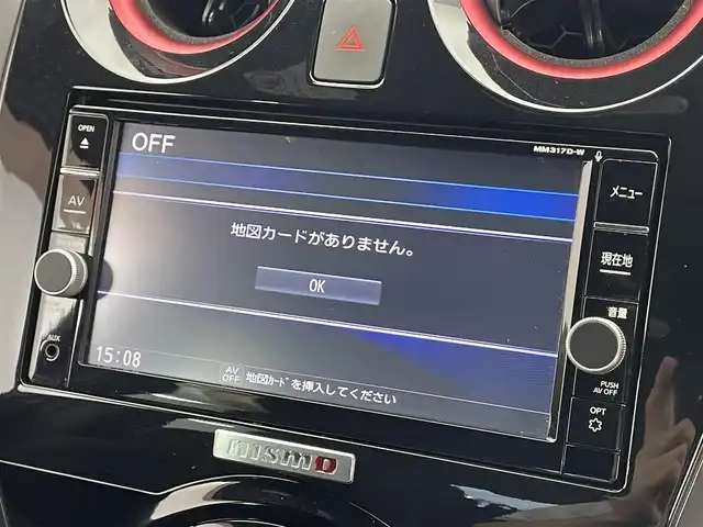 日産 ノート e－パワー ニスモ 滋賀県 2017(平29)年 6.8万km スーパーブラック 純正ナビ/（CD/DVD/BT/フルセグTV/USB）/エマージェンシーブレーキ/車線逸脱警報/アラウンドビューモニター/ETC/純正前後ドライブレコーダー/スマートルームミラー/アダプティブクルーズコントロール/前後ソナー/純正フロアマット/LEDヘッドライト/純正16インチAW