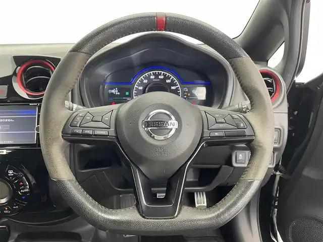 日産 ノート e－パワー ニスモ 滋賀県 2017(平29)年 6.8万km スーパーブラック 純正ナビ/（CD/DVD/BT/フルセグTV/USB）/エマージェンシーブレーキ/車線逸脱警報/アラウンドビューモニター/ETC/純正前後ドライブレコーダー/スマートルームミラー/アダプティブクルーズコントロール/前後ソナー/純正フロアマット/LEDヘッドライト/純正16インチAW