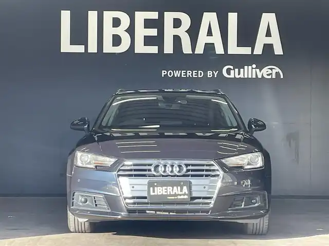 アウディ Ａ４ アバント 2．0 TFSI 群馬県 2017(平29)年 2.5万km 青 スマートキー /禁煙車/パノラマSR/純正ナビ/ACC/バックカメラ /コーナーセンサー/フルセグTV/ETC2.0/AUX/BT/USB/D/Nパワーシート /純正フロアマット/純正16インチAW/オートハイビーム/WAC/電動リアゲート