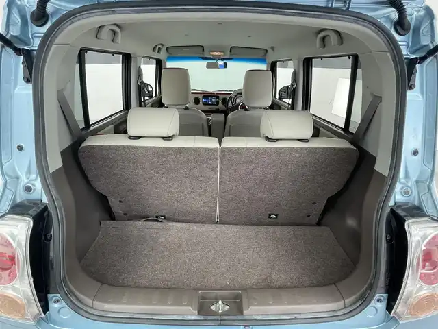 スズキ ラパン ショコラ X 滋賀県 2014(平26)年 8.3万km フィズブルーパールメタリック 純正7インチナビ/【Bluetooth/ワンセグTV】/HIDヘッドライト/D席シートヒーター/ビルトインETC/プッシュスタート/スマートキー