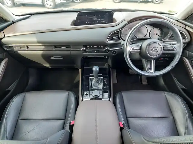 マツダ ＣＸ－３０ 20S Lパッケージ 東京都 2020(令2)年 1.7万km チタニウムフラッシュマイカ 360度セーフティパッケージ/全方位モニター/純正メモリナビ/フルセグTV/i-ACTIVE SENSE/・車間制御/・速度標識警報/・ドライバーモニタリング/・ディスタンス＆スピードアラート/・レーンキープアシスト/・前側方接近車両検知/・後側方接近車両検知/BSM/スマートブレーキサポート/パーキングセンサー/ステアリングスイッチ/レーダークルーズコントロール/電動リアゲート/前席シートヒーター/メモリーシート/ステアリングヒーター/パドルシフト/前後ドライブレコーダー/バックフォグ/レザーシート/オートライト/オートハイビーム/純正フロアマット/LEDヘッドライト/純正１８インチAW