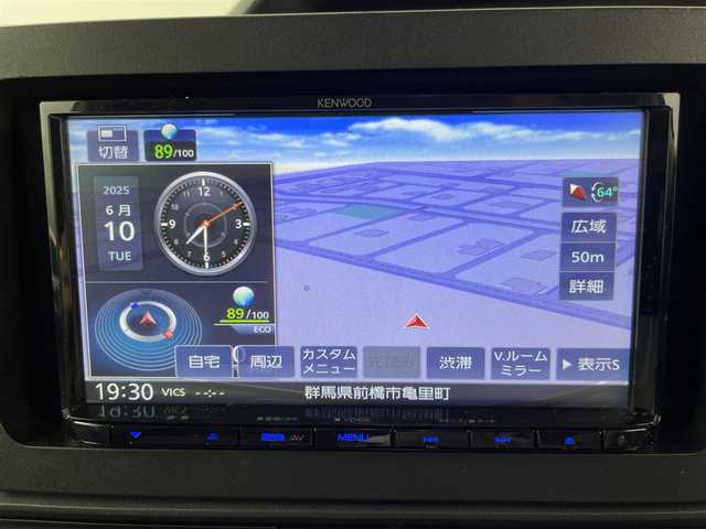 ダイハツ タント L 群馬県 2022(令4)年 2万km ブラックマイカメタリック 社外７型ナビ　Ｂカメラ　衝突軽減　コーナーセンサー前後　Ｂｌｕｅｔｏｏｔｈ　ワンセグ　ＬＥＤ　オートライト　横滑り防止　電動格納ミラー　両側スライド　ＣＤ　ＤＶＤ　リモコンキー　ｉ－ｓｔｏｐ　禁煙車