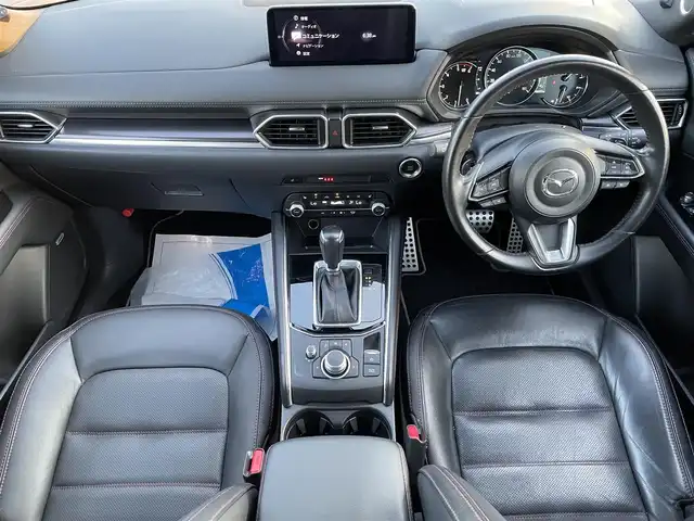 マツダ ＣＸ－５ XD スポーツアピアランス 岡山県 2022(令4)年 6.9万km ソウルレッドクリスタルM 登録時走行距離68307km/禁煙車/純正10.25インチナビ（AM.FM.フルセグTV.BT）/全方位カメラ/ETC2.0/ドライブレコーダー/レザーシート/シートヒーター/パワーシート/ステアリングヒーター/レーダークルーズコントロール/オフロード・トラクション・アシスト/横滑防止装置/衝突被害軽減システム/レーンキープアシスト/パーキングセンサー/純正LEDヘッドライト/オートライト/パドルシフト/MTモード付きAT/アイドリングストップ/純正アルミホイール 19インチ/ドアバイザー/純正フロアマット