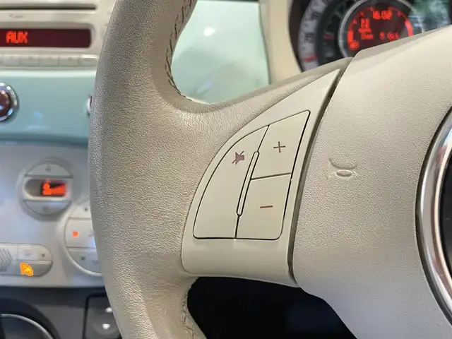 フィアット ５００ メンティーナ 福岡県 2014(平26)年 1.5万km Ｌグリーン ２００台限定特別仕様車　/半革　/ガラスルーフ　/前後ドライブレコーダー　/ＭＴモード付ＡＴ /純正15インチAW