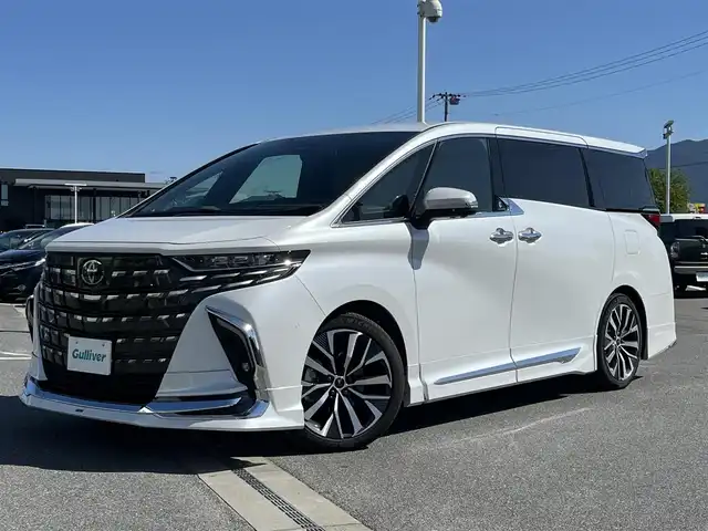 トヨタ アルファード Z 奈良県 2023(令5)年 1.2万km プラチナホワイトパールマイカ ワンオーナー/モデリスタフルエアロ/純正14インチディスプレイオーディオ/（TV/BT/AppleCarPlay/AndroidAuto)/純正12インチフリップダウンモニター/ツインムーンルーフ/レーダークルーズコントロール/パノラミックビューモニター/ブライドスポットモニター/プリクラッシュセーフティ/アドバンスパーク/ブラックレザーシート/両側パワースライドドア/電動リアゲート/運転席メモリーシート/全席パワーシート/全席シートヒーター、エアーシート/ステアリングヒーター/ヘッドアップディスプレイ/オートサンシェード/ワイヤレス充電/デジタルインナーミラー/ＥＴＣ2.0/純正前方ドライブレコーダー(TZ-D204)/モデリスタ20インチＡＷ/保証書/スペアキーＸ１