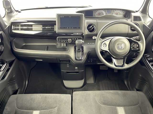 ホンダ Ｎ ＢＯＸ カスタム L 新潟県 2021(令3)年 5.1万km クリスタルブラックパール 　社外ナビ/　フルセグテレビ/Bluetooth/　バックカメラ/　アイドリングストップ/　ウィンカーミラー/　クルーズコントロール/　プッシュスタート/　両側パワースライドドア/　ETC/　LEDヘッドライト/　USB/　電動格納ミラー/　ステアリングスイッチ