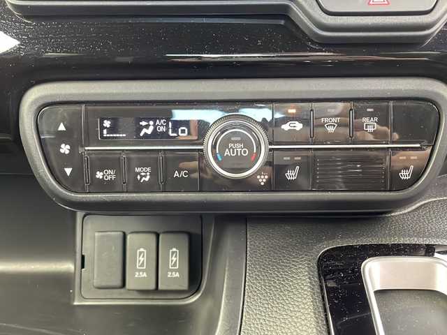 ホンダ Ｎ ＢＯＸ カスタム L 新潟県 2021(令3)年 5.1万km クリスタルブラックパール 　社外ナビ/　フルセグテレビ/Bluetooth/　バックカメラ/　アイドリングストップ/　ウィンカーミラー/　クルーズコントロール/　プッシュスタート/　両側パワースライドドア/　ETC/　LEDヘッドライト/　USB/　電動格納ミラー/　ステアリングスイッチ