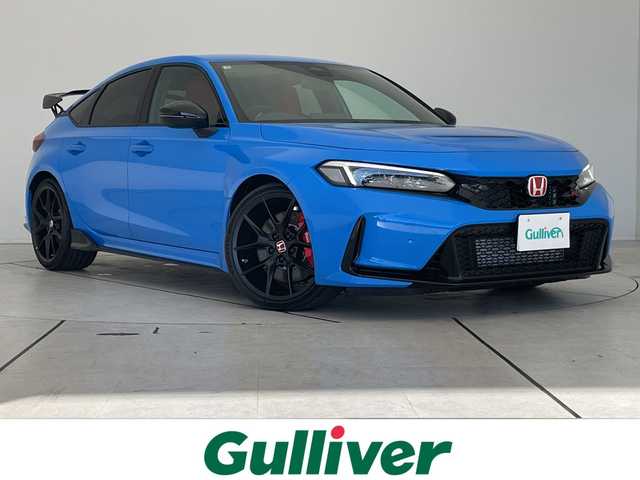 ホンダ シビック タイプR 愛知県 2025(令7)年 0.1千km レーシングブルーパール 登録済未使用車/ホンダセンシング/純正10.2型ディスプレイオーディオナビ/レーダークルーズコントロール/バックカメラ/ブレンボキャリパー/ホンダサンケイマフラー/ホンダLOGR/コーナーセンサー/純正アルミホイール/ETC2.0/ブラインドスポットモニター/LEDヘッドライト/レーンキープアシスト/オートマチックハイビーム/衝突軽減システム/フルセグ/Bluetooth/ステアリングスイッチ/スマートキー/プッシュスタート