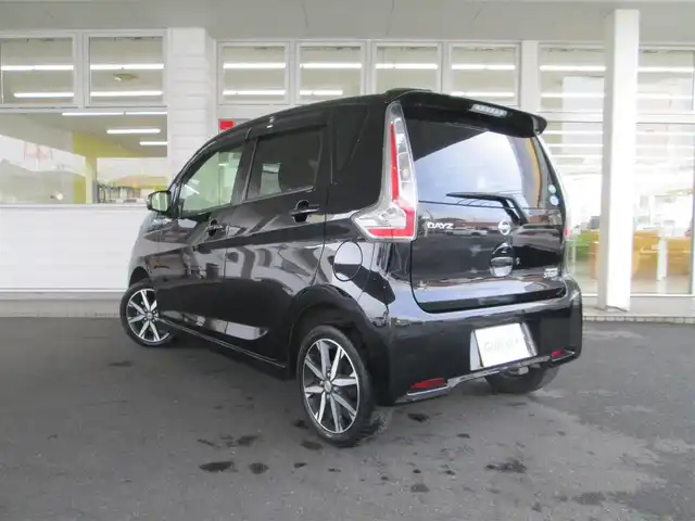 日産 デイズ ハイウェイスターG ターボ 千葉県 2017(平29)年 9.8万km ブラック 純正SDナビ、フルセグTV/アランドビューモニター/オーディオ【CD/DVD/SD/BT/MSV】/HIDヘッドライト/純正15インチアルミホイール/ウィンカードアミラー/衝突被害軽減ブレーキ/クルーズコントロール/アイドリングストップ/ステアリングリモコン/前方ドライブレコーダー/ETC/インテリジェントキー