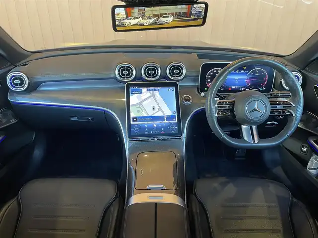 メルセデス・ベンツ Ｍ・ベンツ Ｃ２２０ｄ アバンギャルド　AMGライン 愛知県 2023(令5)年 1.5万km グレーＭ パノラミックスライディングルーフ/黒革/HUD/ナビ/TV/Bluetooth/360カメラ/シートヒーター/デジタルインナーミラー/アンビエントライト/レーダーセーフティ/ACC/LKA/BSM/アダプティブLED/パドルシフト