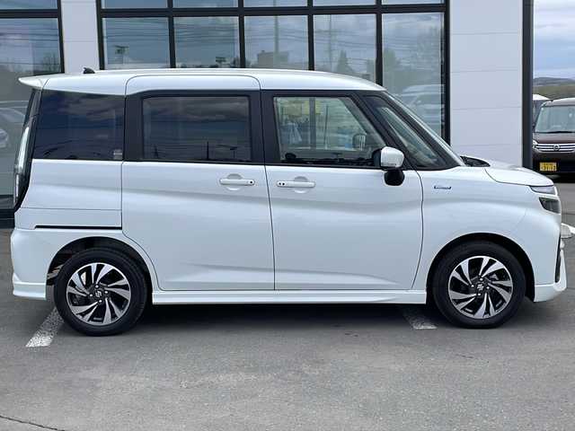 スズキ ソリオ バンディット HV MV 道東・釧路十勝 2024(令6)年 2.4万km ピュアホワイトP ・4WD/・社外SDナビ/（BT・FM・AM・iPod・USB・AUX）/・バックカメラ/・スマートキー×2/・プッシュスタート/・リアパーキングセンサー/・レーダークルーズコントロール/・デュアルカメラサポートブレーキ/・前席シートヒーター/・LEDヘッドライト/・フォグライト/。オートライト/・社外ドライブレコーダー/・横滑り防止/・電格ウィンカーミラー