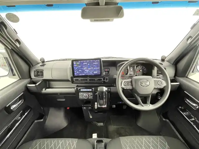 ダイハツ アトレー バン RS 千葉県 2022(令4)年 1.1万km シャイニングホワイトパール 禁煙車/スマートアシスト/社外９インチナビ/フルセグTV/Bluetooth/CD/DVD/HDMI/両側パワースライドドア /バックカメラ/LEDヘッドライト/クリアランスソナー/追従クルーズコントロール/ETC/アイドリングストップ/電動格納ミラー/プッシュスタート/スマートキー/スペアキー/フロアマット/ドアバイザー/取説・保証書