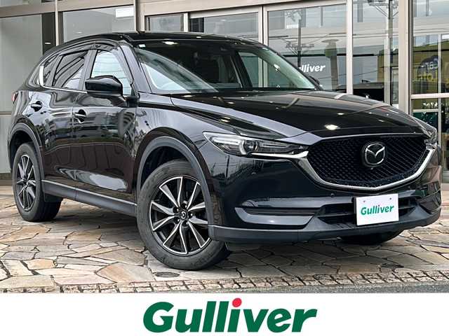 マツダ ＣＸ－５ XD プロアクティブ 静岡県 2018(平30)年 5.2万km ジェットブラックマイカ 【メーカーOP】/パワーバックドア/CD/DVDプレーヤー＋地上デジタルテレビチューナー/アラウンドビューモニター＋フロントパーキングセンサー/【安全装備】/車間認知支援システム/SBS/SCBS/ブラインドスポットビューモニター/レーンキープアシスト/交通標識認識システム/ドライバーアテンションアラート/パーキングセンサー表示/【主要装備】/純正ナビ　/レーダークルーズコントロール　/ＥＴＣ　/ヘッドアップディスプレイ　/電動パーキングブレーキ　/オートホールド/プッシュスタート/スマートキー/スペアキー有り/純正19インチアルミホイール