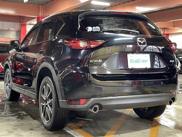 マツダ ＣＸ－５ XD プロアクティブ 静岡県 2018(平30)年 5.2万km ジェットブラックマイカ 【メーカーOP】/パワーバックドア/CD/DVDプレーヤー＋地上デジタルテレビチューナー/アラウンドビューモニター＋フロントパーキングセンサー/【安全装備】/車間認知支援システム/SBS/SCBS/ブラインドスポットビューモニター/レーンキープアシスト/交通標識認識システム/ドライバーアテンションアラート/パーキングセンサー表示/【主要装備】/純正ナビ　/レーダークルーズコントロール　/ＥＴＣ　/ヘッドアップディスプレイ　/電動パーキングブレーキ　/オートホールド/プッシュスタート/スマートキー/スペアキー有り/純正19インチアルミホイール