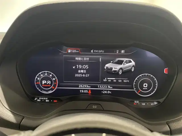 アウディ Ｑ２ 30TFSIスポーツ 愛知県 2019(平31)年 2.7万km 青 バーチャルコクピット　/ＭＭＩナビ　/Ｂｌｕｅｔｏｏｔｈ　/バックカメラ　/フルセグＴＶ　/ＡＣＣ　/ＬＫＡ　/ＢＳＭ　/シートヒーター　/コーナーセンサー　/パワーバックドア　/ドライブレコーダー　/ＥＴＣ２．０/プッシュスタート/アイドリングストップ/ウィンカーミラー