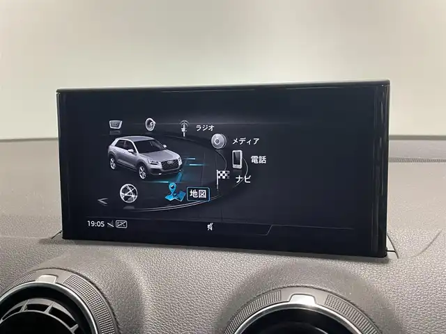 アウディ Ｑ２ 30TFSIスポーツ 愛知県 2019(平31)年 2.7万km 青 バーチャルコクピット　/ＭＭＩナビ　/Ｂｌｕｅｔｏｏｔｈ　/バックカメラ　/フルセグＴＶ　/ＡＣＣ　/ＬＫＡ　/ＢＳＭ　/シートヒーター　/コーナーセンサー　/パワーバックドア　/ドライブレコーダー　/ＥＴＣ２．０/プッシュスタート/アイドリングストップ/ウィンカーミラー