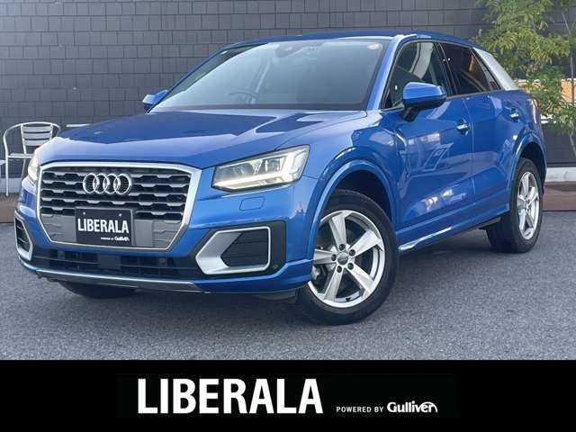 アウディ Ｑ２ 30TFSIスポーツ 滋賀県 2019(平31)年 2.7万km 青 ナビゲーションパッケージ/MMIナビゲーションシステム/地デジ/スマートフォンインターフェイス/8スピーカー/Audi connect/アシスタンスパッケージ/サイドアシスト/アクティブレーンアシスト/トラフィックジャムアシスト/リヤクロストラフィックアシスト/アウディプレセンスベーシック/ハイビーム・アシスト/コンビニエンスパッケージ/アドバンストキーシステム/リヤビューカメラ/アウディパーキングシステム/ベーシックパッケージ/デラックスオートマチックエアコンディショナー/ルームミラー　自動防眩/DIS(ドライバーインフォメーションシステム)/センターアームレス(フロント)/LEDライトパッケージ/LEDヘッドライト/ヘッドライトウォッシャー/LEDリヤダイナミックターンインディケーター/LEDインテリアライティング/バーチャルコックピット/オートマチックテールゲート/アウディドライブセレクト/アダプティブクルーズコントロール/全方位ドライブレコーダー/シートヒーター/5アームスターデザイン7J×17インチAW