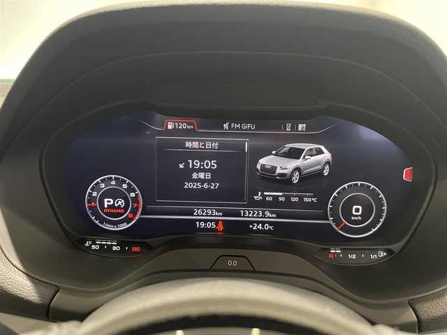 アウディ Ｑ２ 30TFSIスポーツ 滋賀県 2019(平31)年 2.7万km 青 バーチャルコクピット　/ＭＭＩナビ　/Ｂｌｕｅｔｏｏｔｈ　/バックカメラ　/フルセグＴＶ　/ＡＣＣ　/ＬＫＡ　/ＢＳＭ　/シートヒーター　/コーナーセンサー　/パワーバックドア　/ドライブレコーダー　/ＥＴＣ２．０/プッシュスタート/アイドリングストップ/ウィンカーミラー
