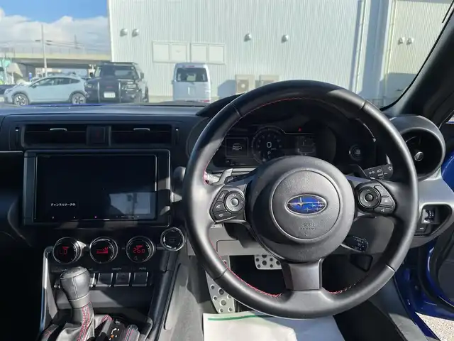 スバル ＢＲＺ R 石川県 2022(令4)年 3.8万km WRブルーパール ワンオーナー/純正9型ナビ/フルセグTV/バックカメラ/LEDヘッドライト/ETC/スマートキー/プッシュスタート/クルーズコントロール/パドルシフト/ドライブレコーダー/保証書