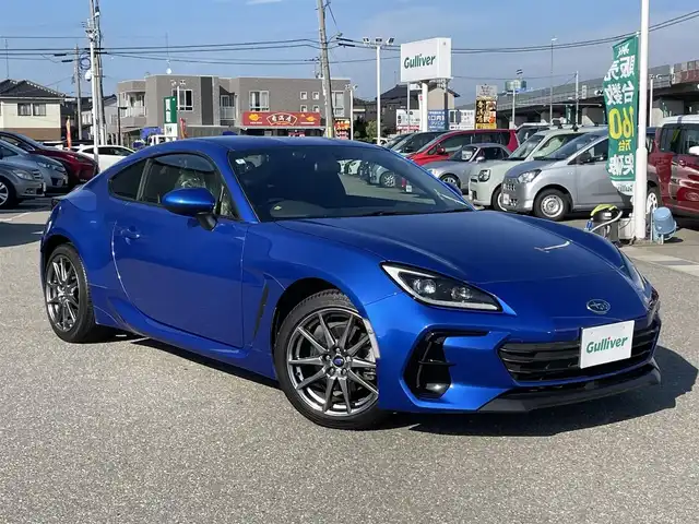 スバル ＢＲＺ R 石川県 2022(令4)年 3.8万km WRブルーパール ワンオーナー/純正9型ナビ/フルセグTV/バックカメラ/LEDヘッドライト/ETC/スマートキー/プッシュスタート/クルーズコントロール/パドルシフト/ドライブレコーダー/保証書