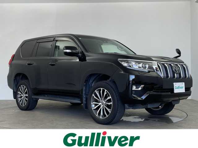 トヨタ ランドクルーザー プラド TX Lパッケージ 鹿児島県 2018(平30)年 6.6万km ブラック サンルーフ/ディーラーOPナビ/（フルセグ/Bluetooth/CD）/ドライブレコーダー/電動格納サードシート/レーダークルーズコントロール/バックカメラ/ビルドインＥＴＣ/オートハイビーム/オートライト/純正アルミホイール/シートヒーター/エアシート/ＬＥＤヘッドライト/コーナーセンサー/レーンキープアシスト/ヘッドライトウォッシャー/ドアバイザー
