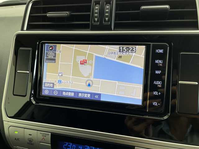 トヨタ ランドクルーザー プラド TX Lパッケージ 鹿児島県 2018(平30)年 6.6万km ブラック サンルーフ/ディーラーOPナビ/（フルセグ/Bluetooth/CD）/ドライブレコーダー/電動格納サードシート/レーダークルーズコントロール/バックカメラ/ビルドインＥＴＣ/オートハイビーム/オートライト/純正アルミホイール/シートヒーター/エアシート/ＬＥＤヘッドライト/コーナーセンサー/レーンキープアシスト/ヘッドライトウォッシャー/ドアバイザー