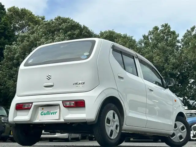 スズキ アルト L 東京都 2018(平30)年 1.7万km スペリアホワイト ワンオーナー/CD/AUX/シートヒーター（運転席）/純正フロアマット/アイドリングストップ/取扱説明書/保証書/スペアキー1本