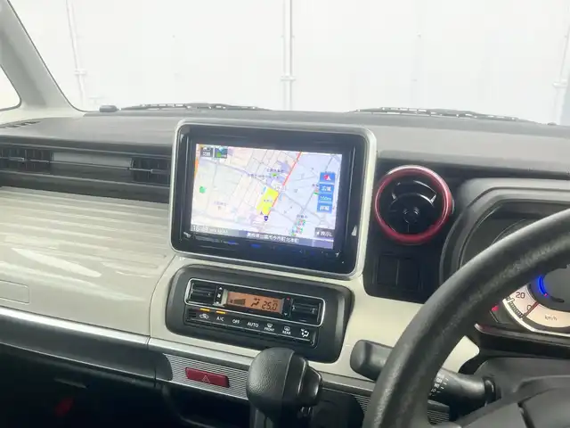 スズキ スペーシア HYBRID X 島根県 2020(令2)年 5.3万km ブルーイッシュブラックパール3 純正８型メモリナビ・フルセグＴＶ　/DVD再生・Bluetooth接続　/バックカメラ　/前方ドライブレコーダー/ビルトインＥＴＣ　/両側パワースライドドア/運転席シートヒーター/リアサーキュレーター　/リアコーナーセンサー　/衝突被害軽減ブレーキ　/レーンアシスト　/スマートキー　/プッシュスタート/純正LEDヘッドライト/純正フロアマット