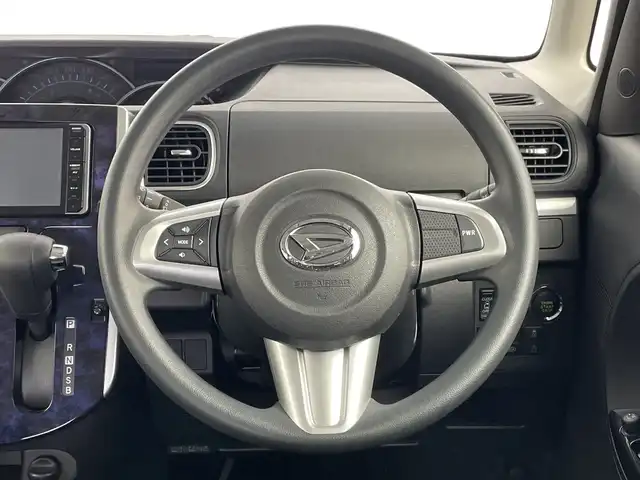 ダイハツ タント カスタム X トップED SA Ⅲ 新潟県 2017(平29)年 3.5万km パールホワイトⅢ 純正メモリナビ【NMZK-W67D】/　フルセグTV/Bluetooth/CD/DVD/USB/衝突被害軽減ブレーキ/レーンキープアシスト/片側パワースライドドア/ハーフレザーシート/D席シートヒーター/バックモニター/アイドリングストップ/LEDヘッドライト/オートマチックハイビーム/オートライト/ステアリングスイッチ