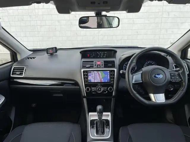 スバル レヴォーグ 1．6GT アイサイト Sスタイル 宮崎県 2015(平27)年 7.2万km クリスタルホワイトP 純正ナビ/（CN-LR700D）（DVD再生）（BT）（CD再生）/追跡機能付きクルーズコントロール/MT付きAT/（パドルシフト）/アイドリングストップ/パワーシート/コーナーセンサー/パワーウィンドウ/エアバックW/純正アルミホイール/純正LEDライト/パワーステアリング/ドライブレコーダー/（SUBARU　S19306）/プッシュスタート/電格ミラー/ABS/ETC