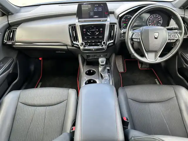 トヨタ クラウン ハイブリッド RS リミテッド 岡山県 2020(令2)年 13万km プレシャスブラックパール 登録時走行距離129301km/純正ナビ/フルセグTV(AM/FM/CD/DVD/Bluetooth)/バックカメラ/ビルトインETC/トヨタセーフティセンス/・ブラインドスポットモニター/・レーダークルーズコントロール/・オートマチックハイビーム/・プリクラッシュセーフティ/横滑り防止装置/オートブレーキホールド/D/N席パワーシート/D/N席シートヒーター/ステアリングヒーター/AC100V電源/ハーフレザーシート/純正フロアマット/18インチ純正AW